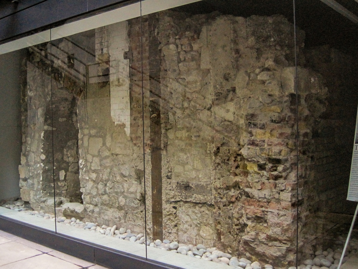 Visit the Medieval ruins of Whitefriars in the basement of a London office block